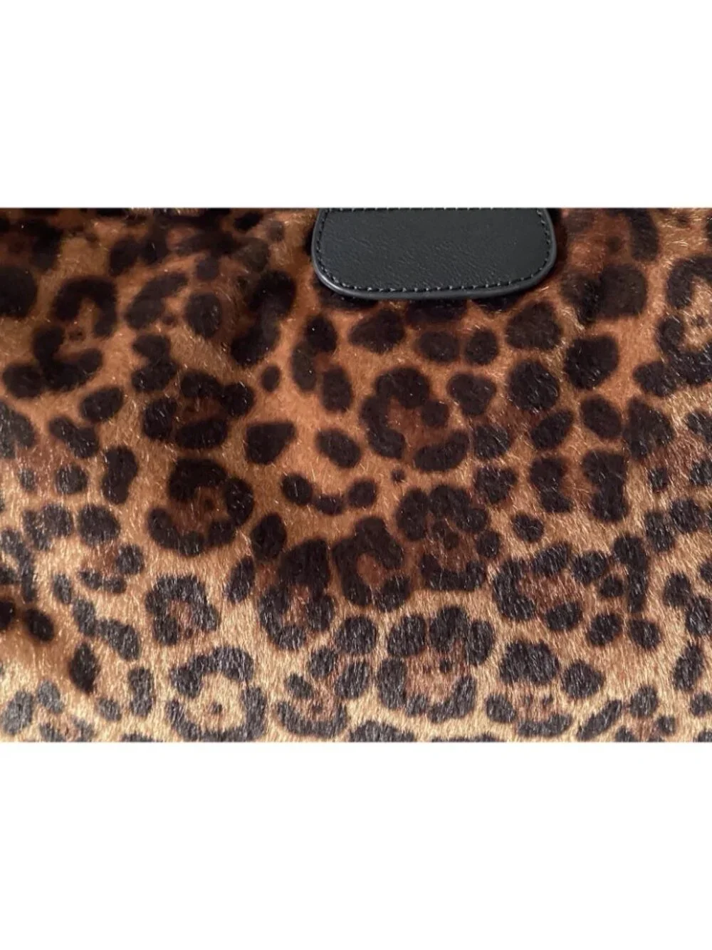 Juicy Couture Juicy Royal Crest Large Hobo/Coho Natural Leopard Print VIRAL NEW